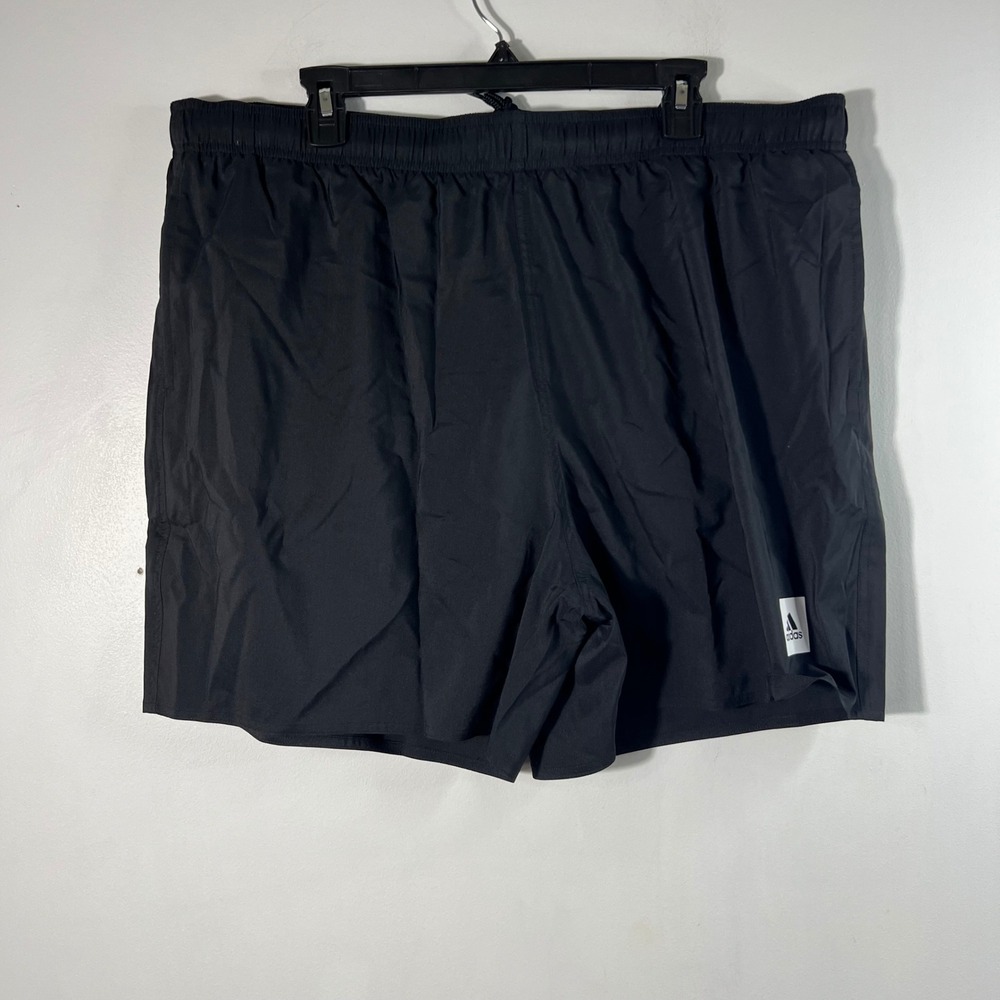 Mens‎ Adidas Swim Trunks Black 2XL NWT 5"